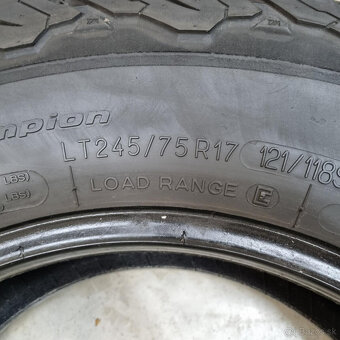 Letné offroad pneumatiky 245/75 R17 BFGOODRICH DOT3323 - 4