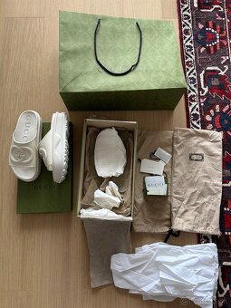 Predám Úplne Nové šľapky Gucci - 4