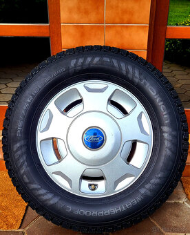 zimné kolá R16 5x160 orig. Ford Tranzit, pneu 215/75C - 4