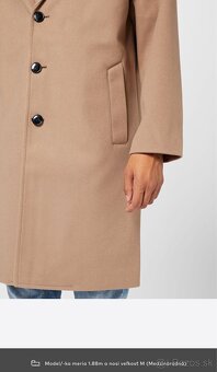 Kabát BURTON MENSWEAR LONDON - prechodný kabát Béžový - XL - 4
