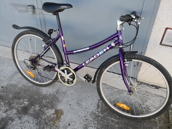 damsky bicykel velkosť 18 par krát použitý Leaderfox - 4