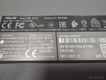 Asus X415E - 4