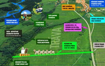 2662m2 POZEMOK LITPOV TATRY pri OBCI, LESE A HLAVNEJ CESTE - 4