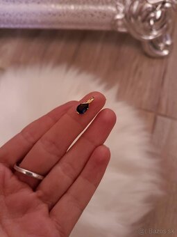 Krásny zlatý prívesok 9k - 4