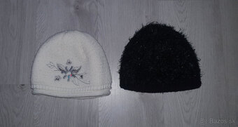 Červený set čiapka a šál - 4