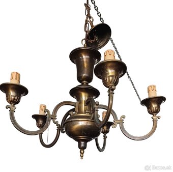 Mosadzný luster - 4