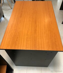 Kancelársky stôl 120cm s regálom - 4