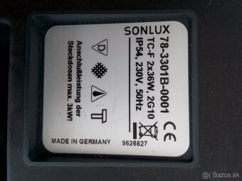 Pracovné svietidlo Sonlux s 3x zastávkami nove - 4