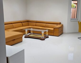 Predám koženú rohovú sedaciu súpravu 3,80x3m - 4