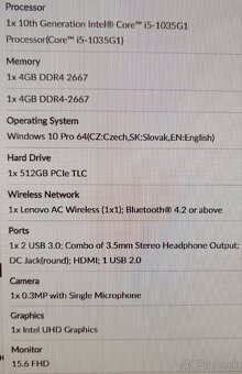 Lenovo V15-IIL notebook - 4