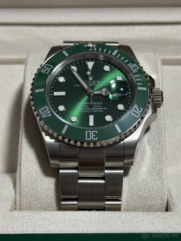 Rolex Hulk Submariner Automatické Zelené Hodinky Na Predaj - 4