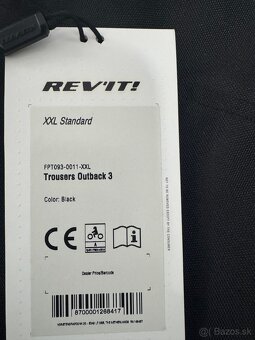 Panske nohavice Revit Outback 3 cierne - 4