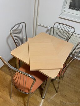 Jedálenský stôl a stoličky - 4
