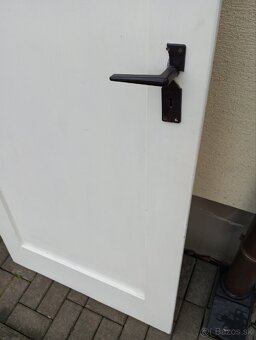 Biele dvere presklené Ľavé 81 cm - 4