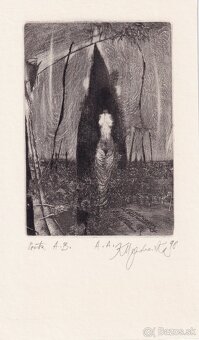 predam grafiky ex-libris Karol Ondreička - 4