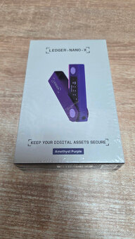 Ledger Nano X Amethyst Purple Crypto hardvérová peňaženka - 4