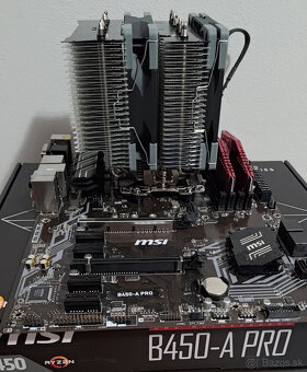 MSI základná doska B450 a grafická karta 2060S - 4