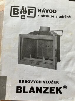 Krbová vložka BeF Blanzek 71V - 4