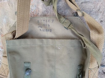 Malá polná vzor 60,brašna,vojenská,vojenský,sekera - 4