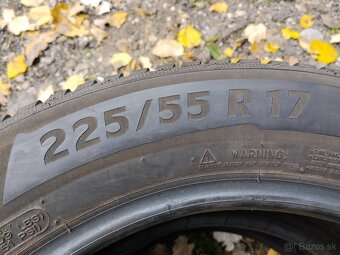 Zimne 225/55 r17, 97H Michelin Alpine5, 2ks - 4