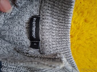 Modro-sivý svetrík 101-107 - 4