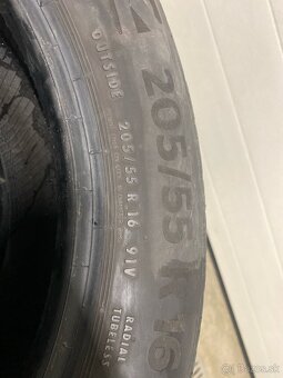Predam letnu sadu pneu 4x 205/55R16 91V - 4