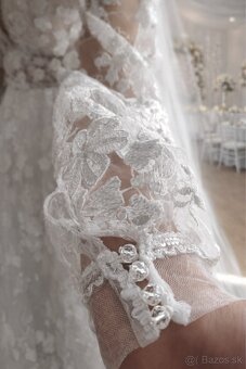Svadobné šaty so závojom - 4