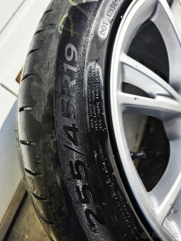 Predám originál Tesla Model Y 19" GEMINI disky + letné pneu - 4