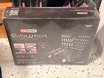 KS Tools - Gola sada 1/4"+3/8"+1/2" 195-dielna - 4