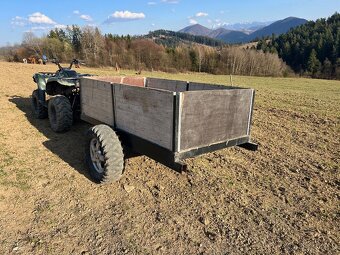 Vlečka za 4kolku alebo traktor - 4