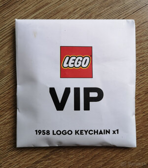 Lego prívesky a logom Lego - Retro spinning keychain 8e/ks - 4