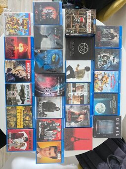Zbierka 4K UltraHD a Blu-Ray filmov - 4