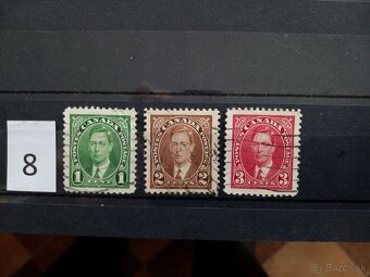 Poštové známky č.812 - 12 ks sérií KANADA - 4