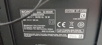 Soundbar SONY - HT S 40R - 4