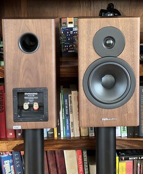 Dynaudio Evoke 20 (orech) + stojany NorStone - 4