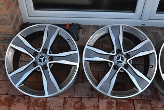 5x112 R17 Hlinikove disky Original Mercedes C-class W205 - 4
