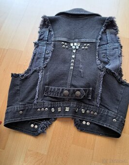 TallyWail Džínová vesta nová XS/S - 4