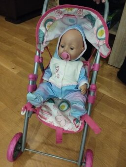 Baby born bábätko plače a ciká plus veľa prislusenstvom - 4