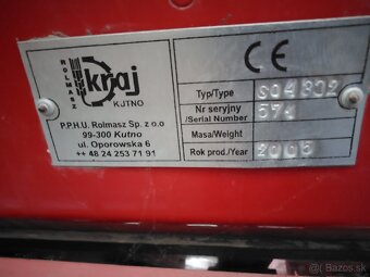 Na predaj trojmetrová sejačka obilia a kukurice - 4