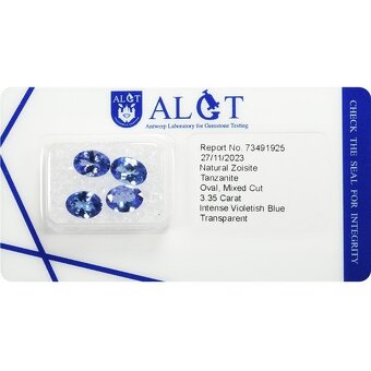 Certifikované balenia diamantov - nerozbalené - pozri foto - 4