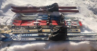 Retro drevene lyze - 4