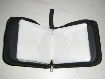 Predám kožený obal - púzdro na CD a DVD - 4