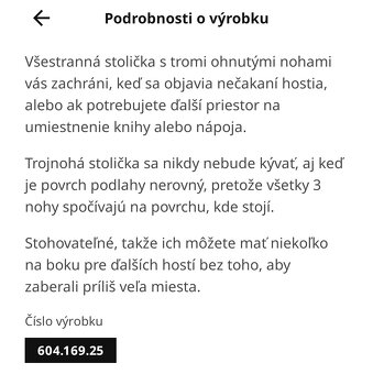 Ikea Kypre stolička breza - 4