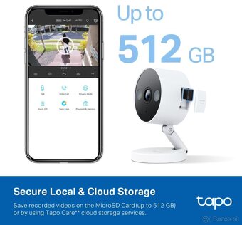 TP-Link Tapo C120 512 GB wifi kamera - 4