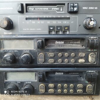 Auto přehrávače různé, autorádia, ruším sbirku - 4