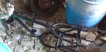 Predám Kostru čz 175/477 s prednou vidlicou aj kyvnou zadnou - 4