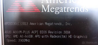 Predam ASUS A88XM-PLUS+ AMD A8-6600+Radeon HD 8570D - 4