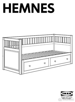 Rozkladacia posteľ IKEA - 4