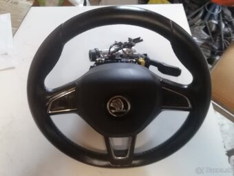 3 ramenný volantovy set octavia 3 kožený multifunkcny - 4