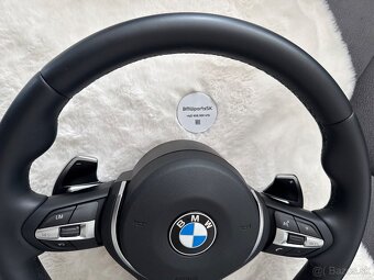 Predám BMW volant Mpacket F10/F01 s pádlami - 4